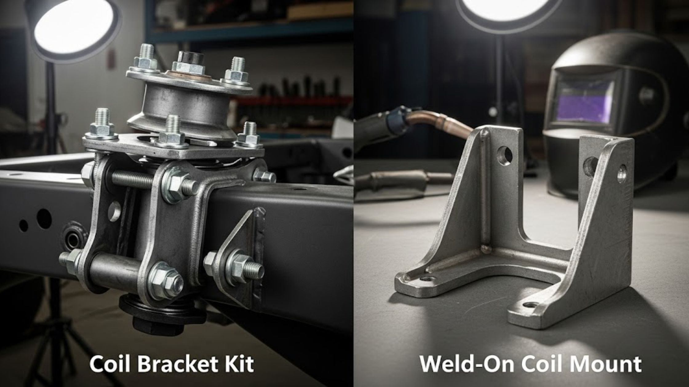 Coil Bracket Kits vs. Weld-On Coil Mounts: What’s Better for Your Build?
