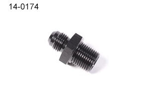 Radium 6AN Male to 3/8" NPT Male Straight Fitting