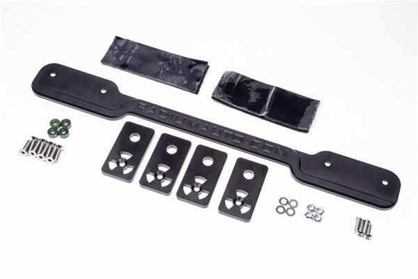 Radium Modular Rear Clam Kit Black - Lotus Elise (2ZZ-GE)