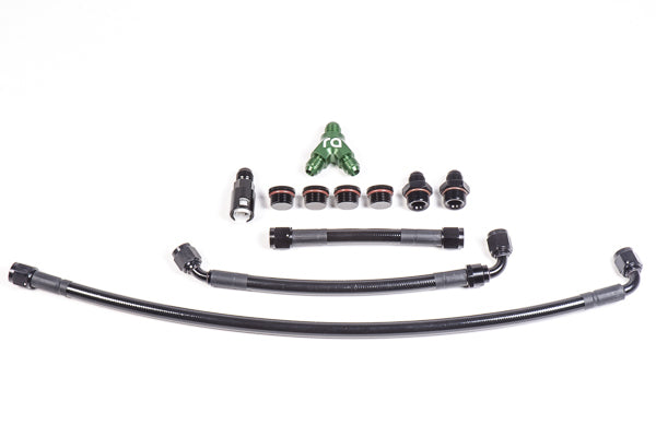 Radium Fuel Rail Plumbing Kit - Ford Mustang GT S197