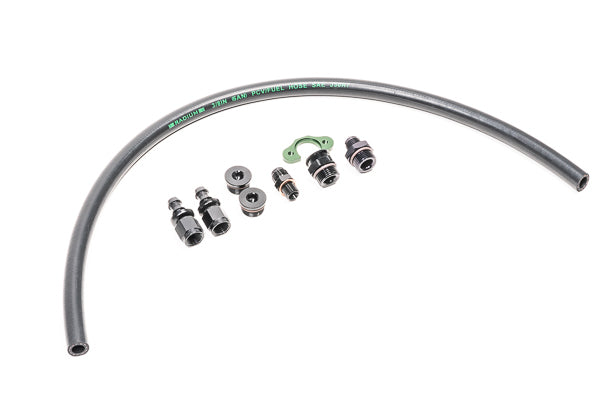 Radium Fuel Rail Plumbing Kit - Mitsubishi Evo 1-3/Galant VR4 (4G63)
