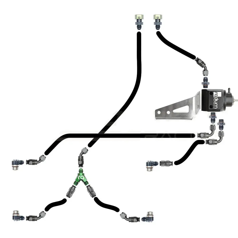 Radium Fuel Rails Suit Subaru EJ20/25