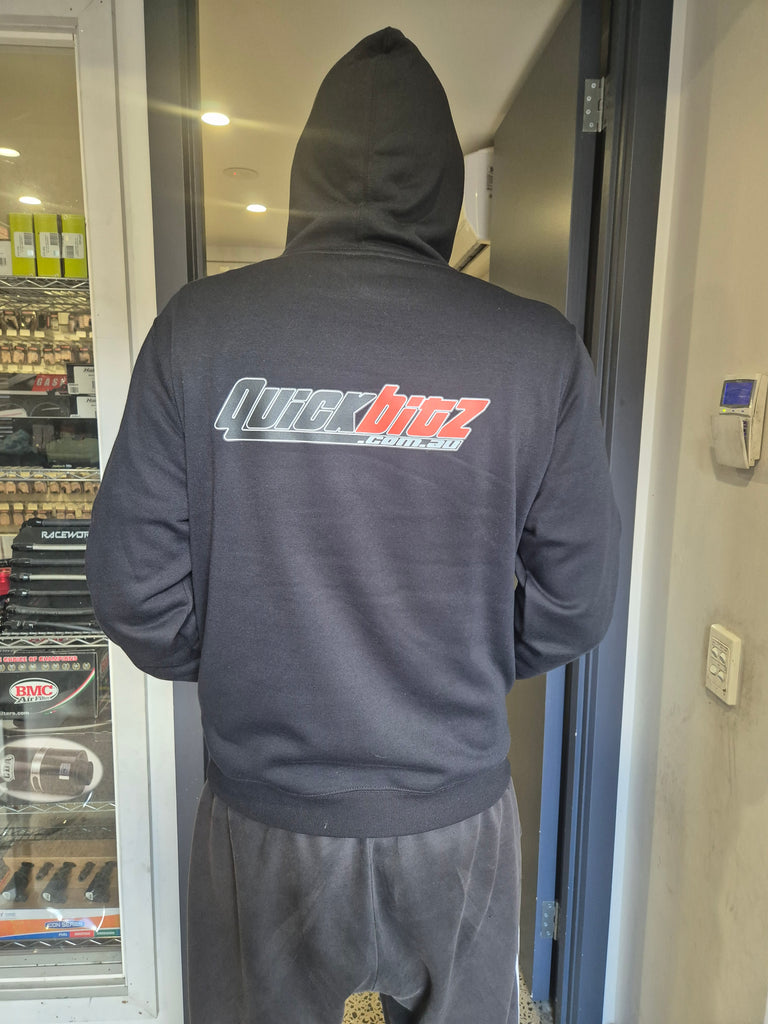 Quickbitz "Classic" Hoodie - BLACK
