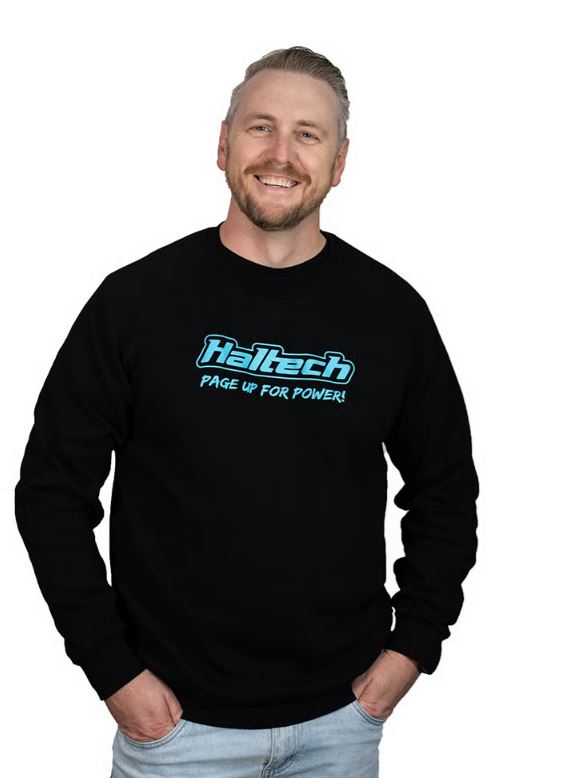 Haltech Classic Crew Neck - Blue
