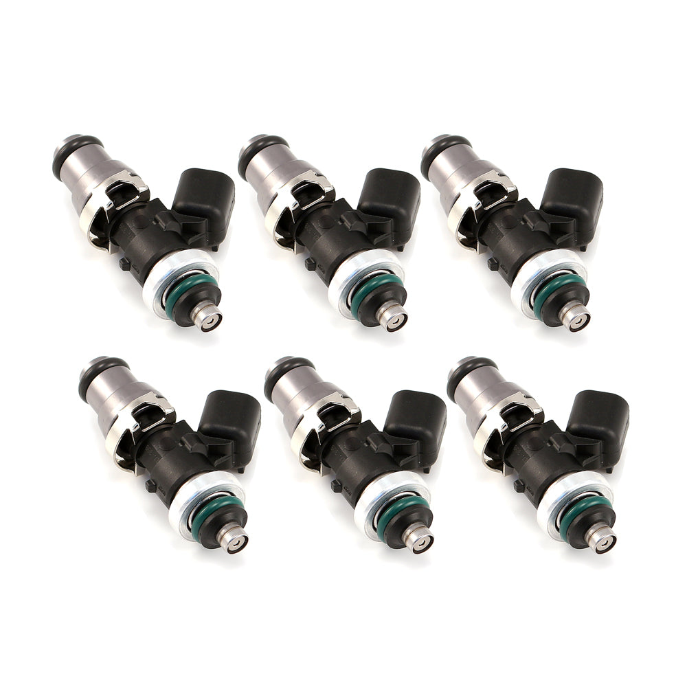 ID1700-XDS, for Audi/VW VR6 models (12 valve), 14 mm (grey) adaptor top AND (silver) BOTTOM adaptor.  Set of 6.