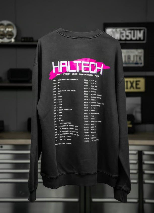 Haltech 40th Anniversary Crew Neck
