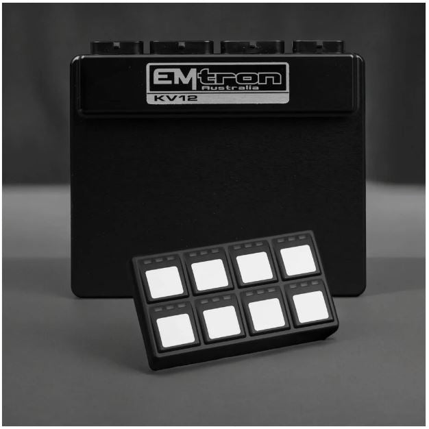 EMTRON KV12 AND 8 BUTTON KEYPAD
