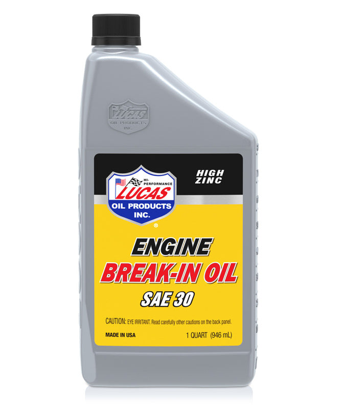 LUCAS SAE 30 Break-In Oil, 5 Quart (4.74 litres)