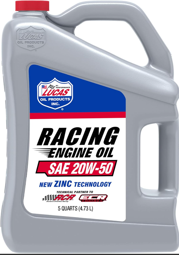 LUCAS SAE 20W-50 Racing Motor Oil (4.74 litres)