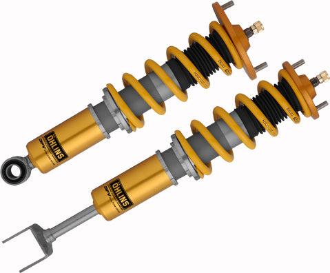 Ohlins Road & Track Coilovers - Nissan Skyline GT-R R32 (RUBBER MOUNTS)