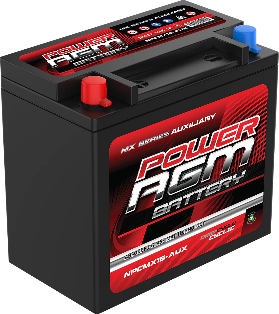 NPCMX15-AUX POWER AGM MX SERIES AUXILIARY BATTERY