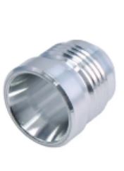 Aluminium Flowed Weld On Male Fittings AN-16