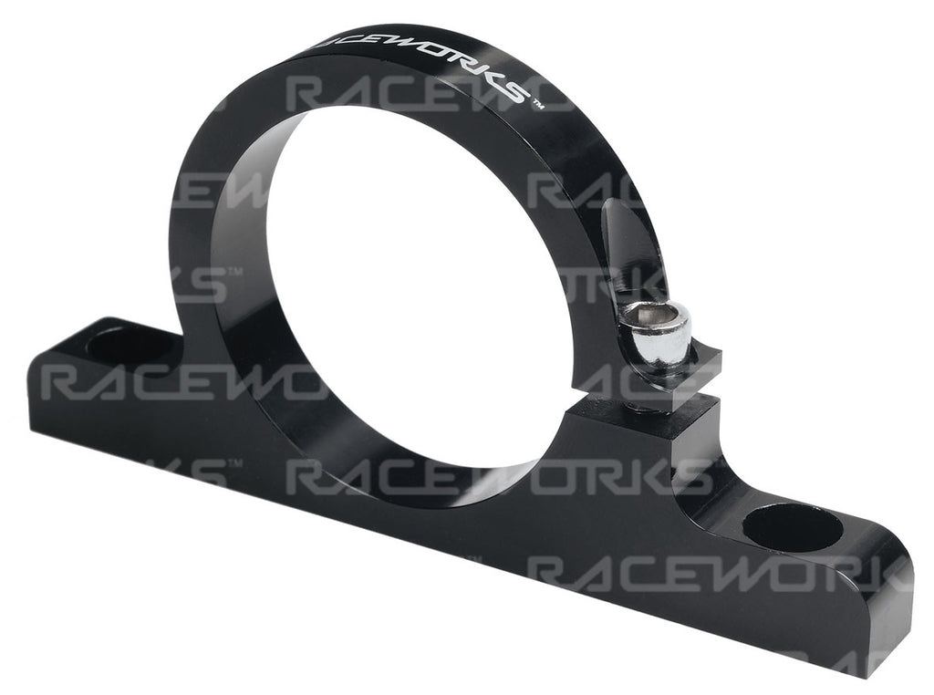 RACEWORKS 50mm BILLET FUEL FILTER BRACKET