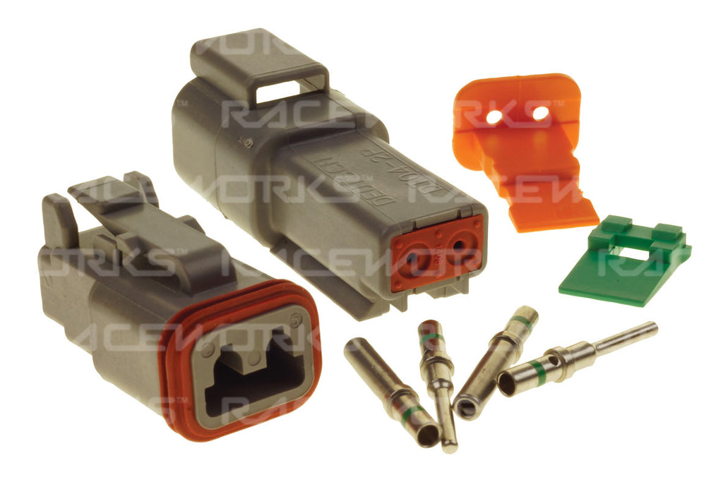 RACEWORKS DEUTSCH DT 2-WAY CONNECTOR KIT