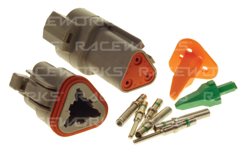 RACEWORKS DEUTSCH DT 3-WAY CONNECTOR KIT