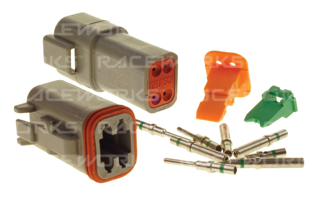RACEWORKS DEUTSCH DT 4-WAY CONNECTOR KIT