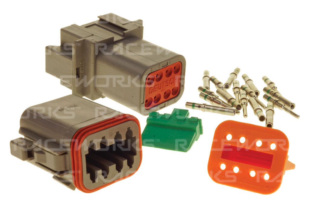 RACEWORKS DEUTSCH DT 8-WAY CONNECTOR KIT