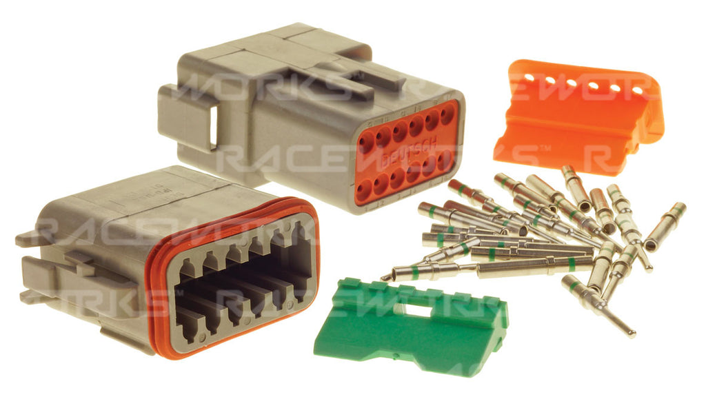 RACEWORKS DEUTSCH DT 12-WAY CONNECTOR KIT