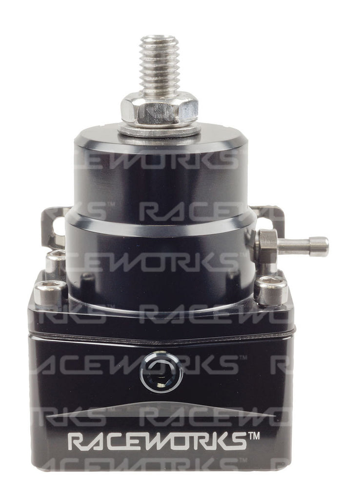 RACEWORKS ADJUSTABLE FUEL REGULATOR 2 x AN-10 INLETS 1 x AN-10 RETURN