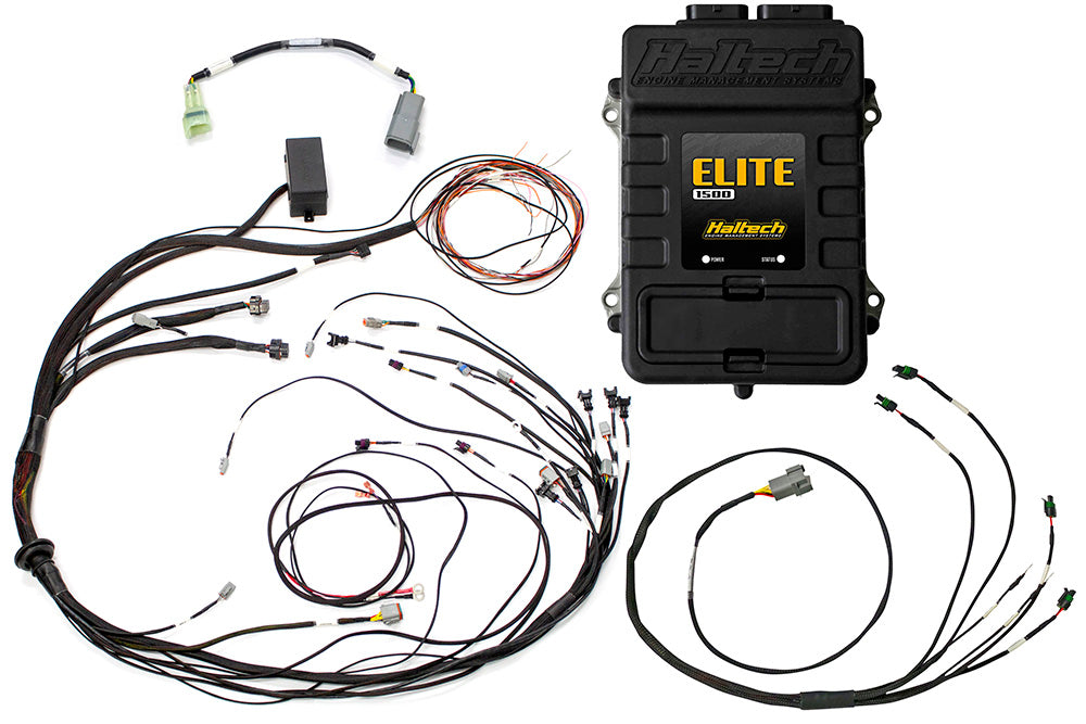 Elite 1500 with RACE FUNCTIONS - Mazda 13B S4/5 Terminated Harness ECU Kit