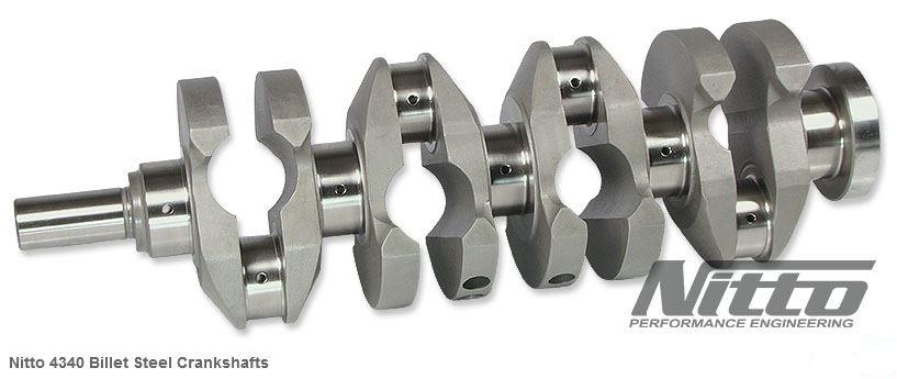 NITTO 4G63 2.3L 100.0MM STROKE (7 BOLT) CRANKSHAFT - Quickbitz