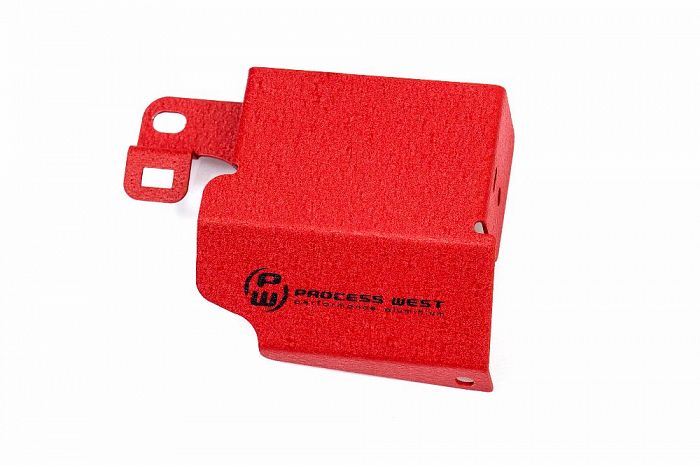 Process West Boost Solenoid Cover (suits Subaru 08-16 STI) - Red