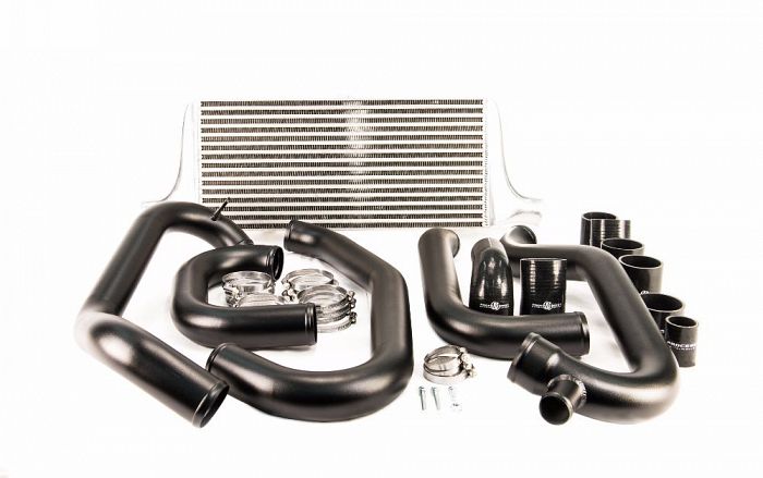 Process West Front Mount Intercooler Kit (suits Subaru 97-00 GC8 WRX/STI) - Silver