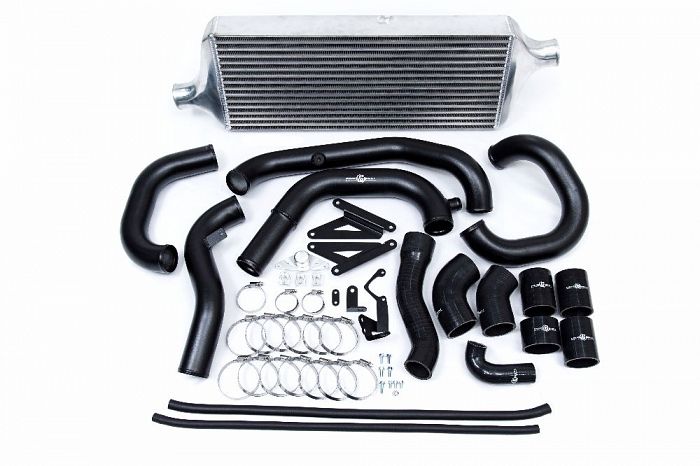 Process West Front Mount Intercooler Kit (suits Subaru 15-16 VA STI) - Silver