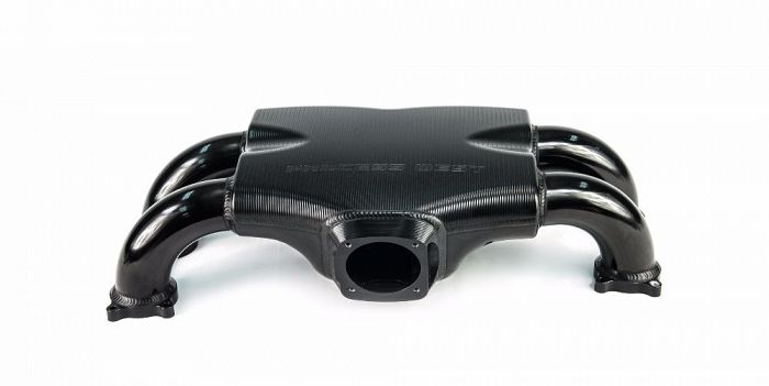 Process West Intake Manifold DBW Reverse Orientation (suits Subaru 06-16 WRX/STI) - Black