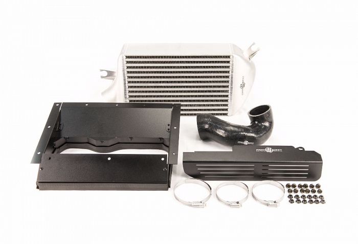Process West Khanacooler (suits Subaru 15-17 VA WRX) (factory flat mount style) - Silver