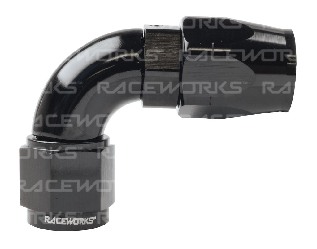 RACEWORKS CUTTER HOSE FITTING 90 Deg