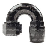 RACEWORKS CUTTER HOSE FITTING 180 Deg