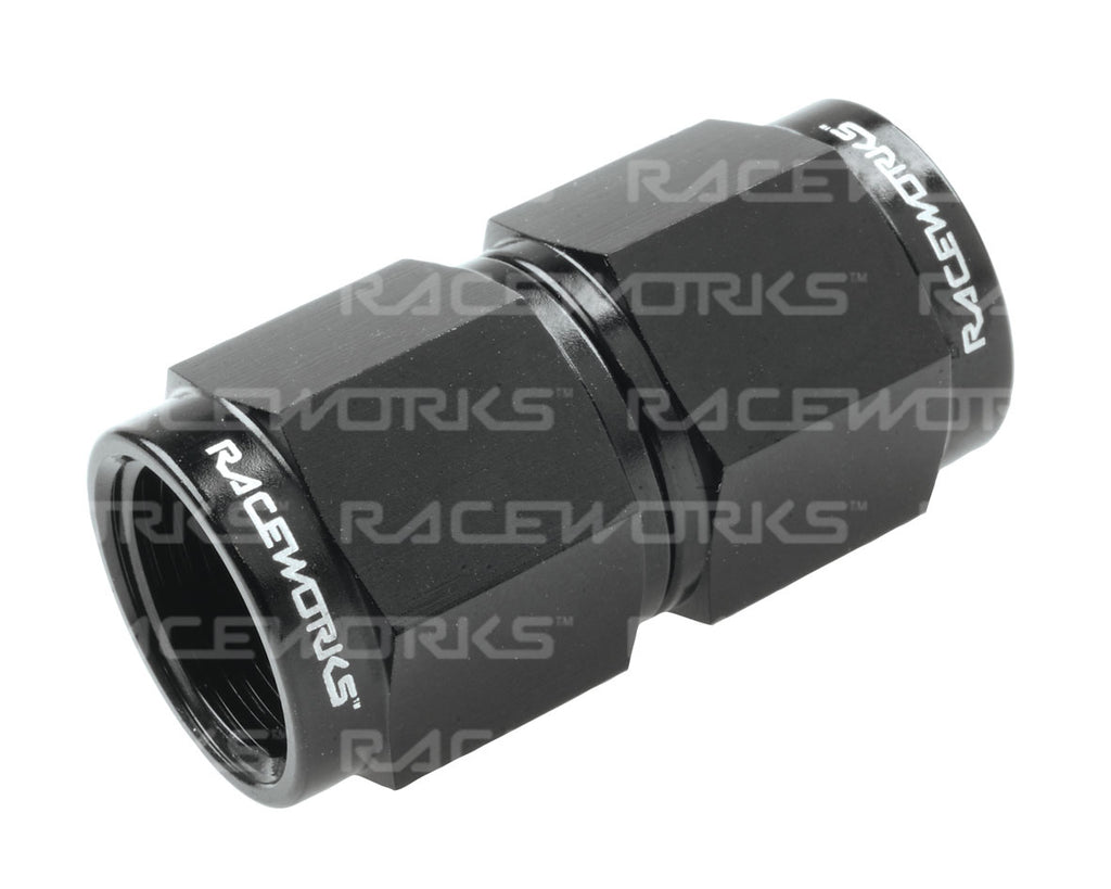 RACEWORKS FEMALE TO FEMALE SWIVEL STRAIGHT