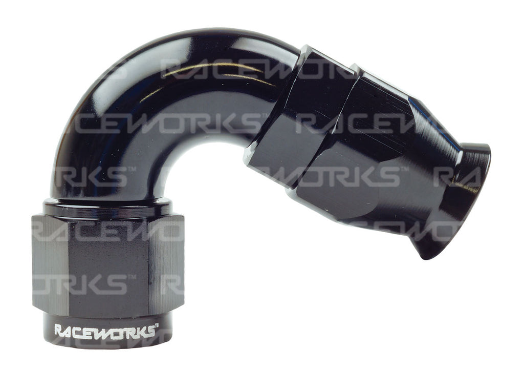 RACEWORKS TEFLON HOSE FITTING 120 Deg