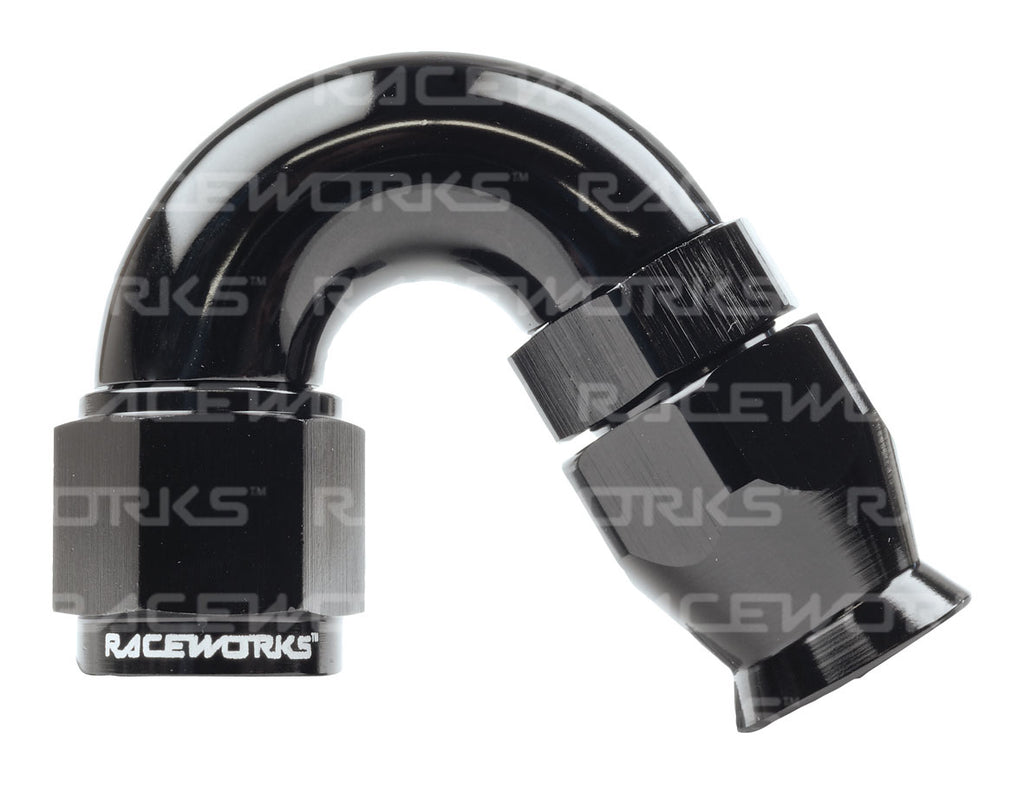 RACEWORKS TEFLON HOSE FITTING 150 Deg