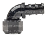 RACEWORKS PUSH LOK HOSE FITTING 90 Deg