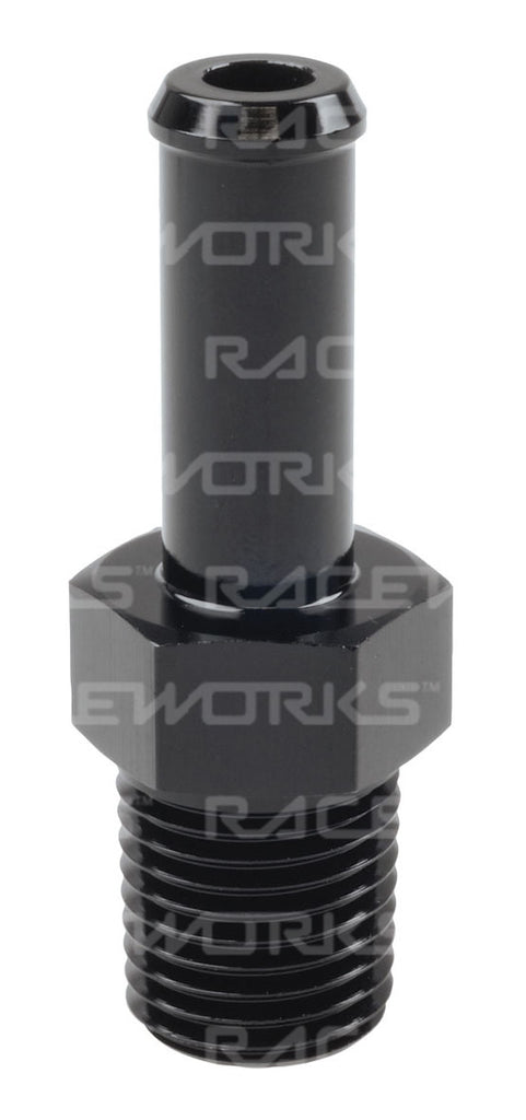 RACEWORKS MALE NPT 1/4'' TO 1/4'' ( AN-4) BARB