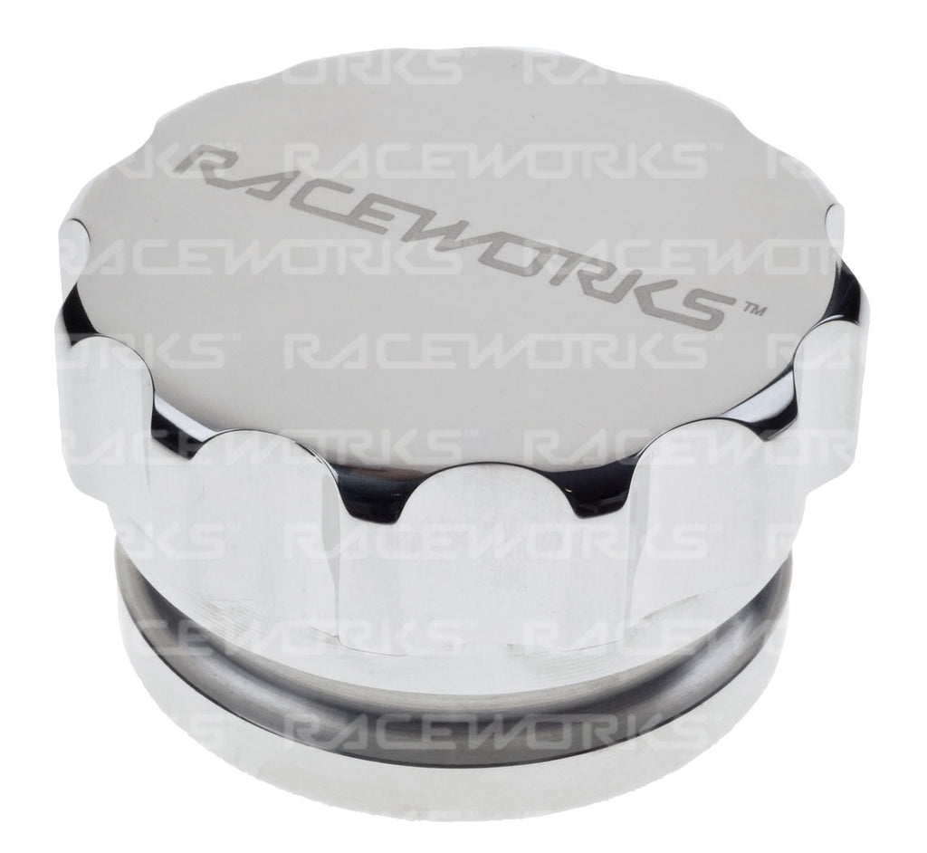 RACEWORKS WELD ON ALUMINIUM FILLER WITH FEMALE CAP 2in