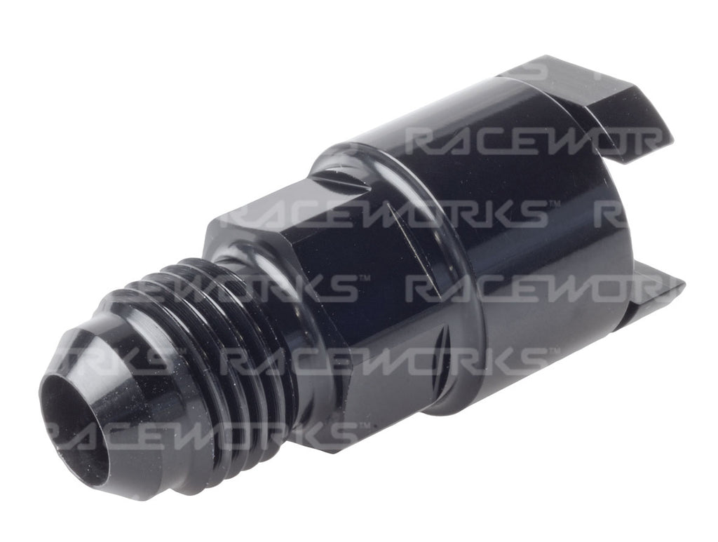 RACEWORKS AN-6 TO 5/16'' ALL BILLET FEMALE EFI QUICK CONNECT