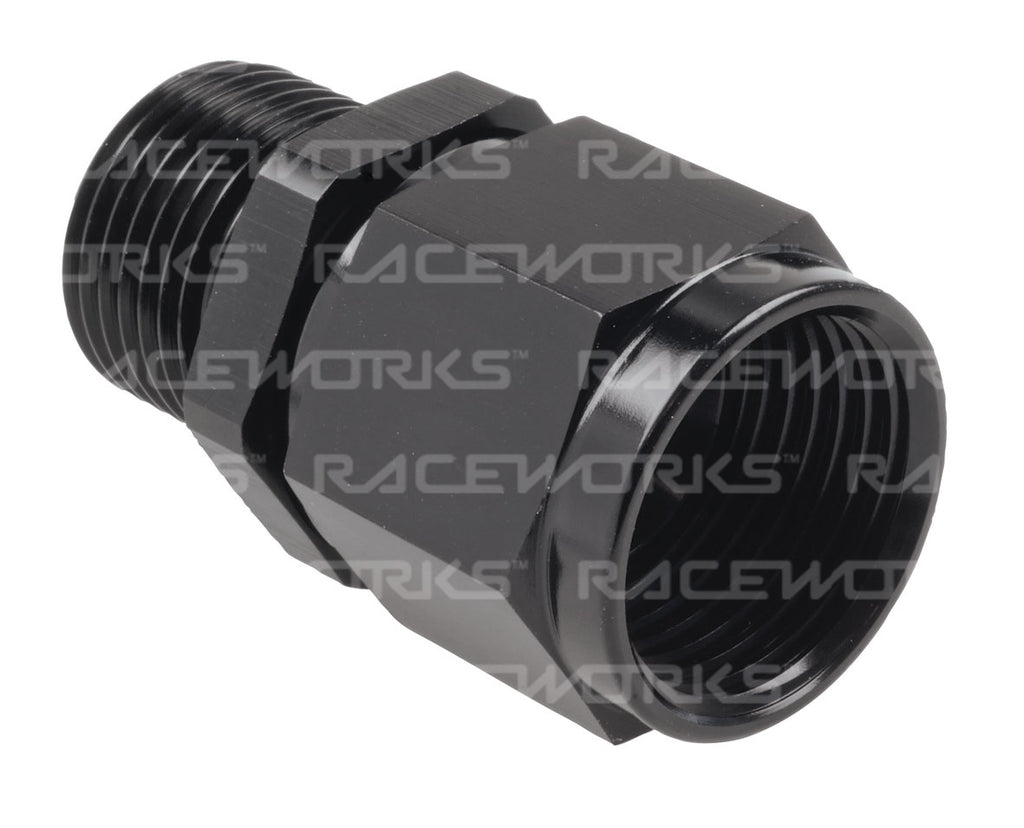 RACEWORKS FEMALE AN-8 TO MALE METRIC MALE M18x1.5