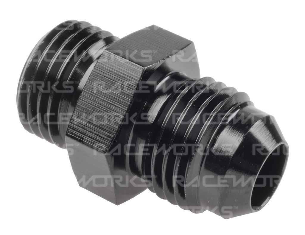 RACEWORKS MALE FLARE AN-6 TO O-RING BOSS AN-6