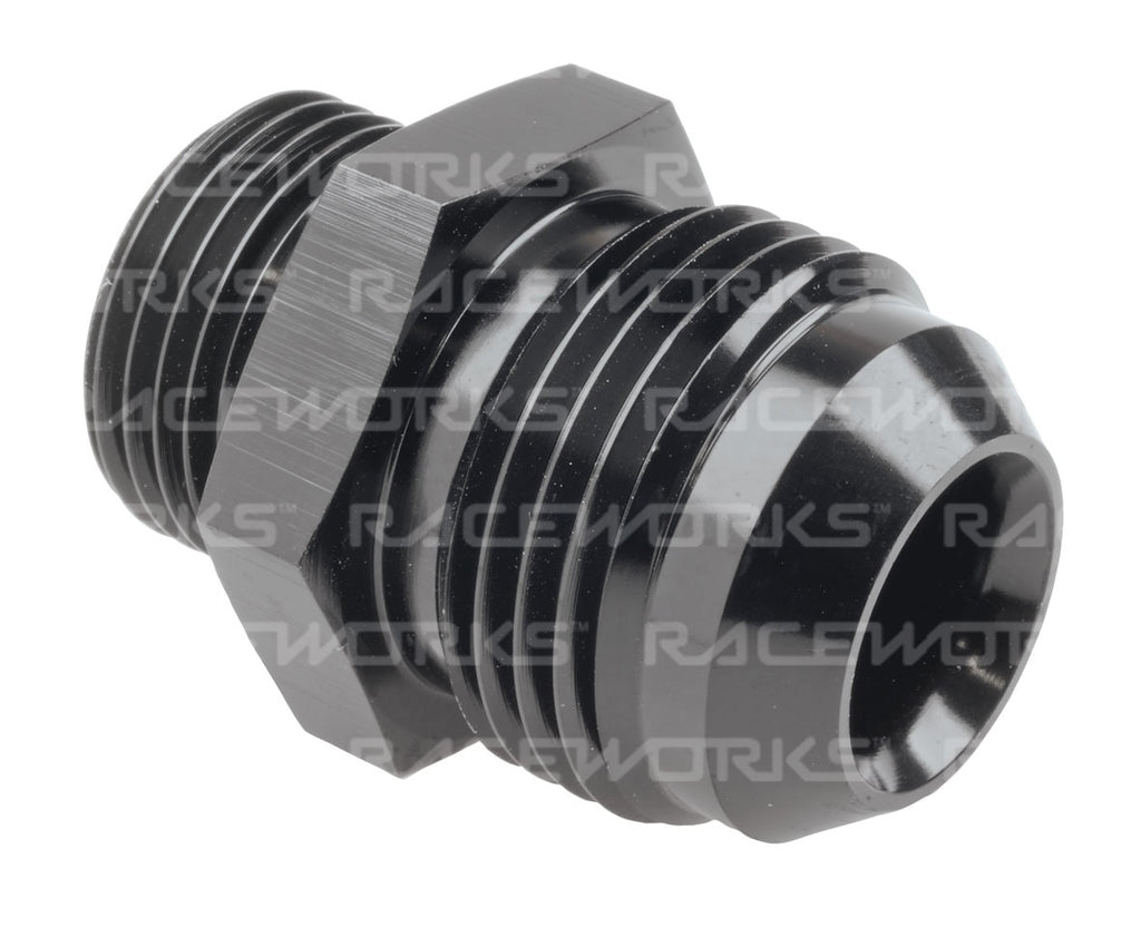 RACEWORKS MALE FLARE AN-12 TO O-RING BOSS AN-10