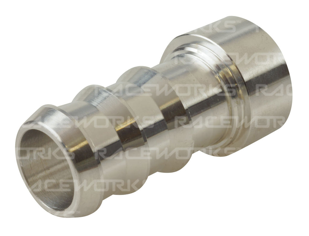 RACEWORKS 5/8'' WELD ON PUSH LOK TAIL / BARB ALLOY