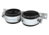 RACEWORKS TWIN FUEL PUMP BRACKET 60MM - Quickbitz