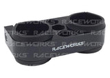 RACEWORKS TWIN PUMP BRACKET SUITS EXT PIERBURG/WALBRO