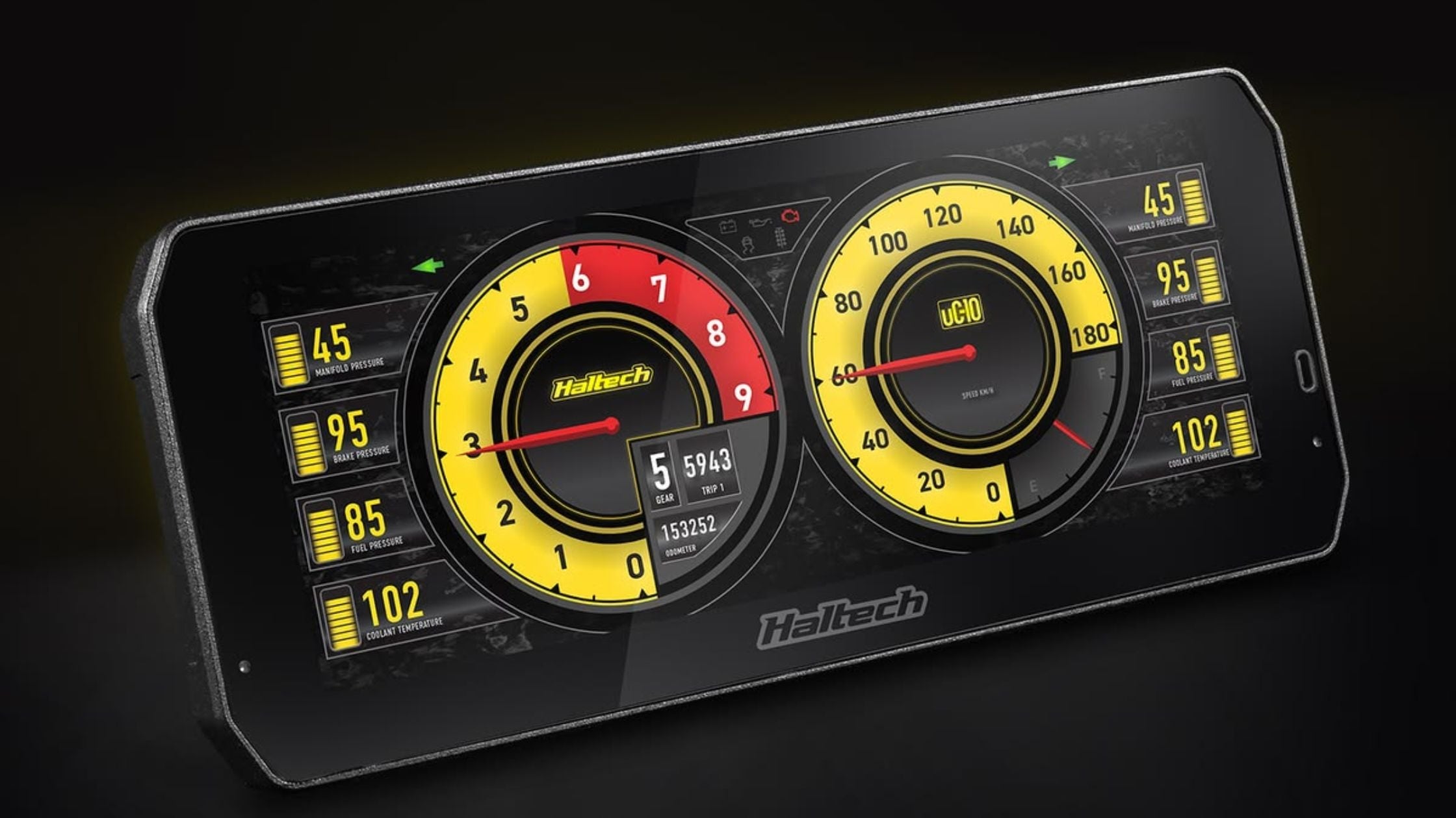 How Does the Haltech uC-10 Digital Dash Compare to Traditional Gauge Clusters?