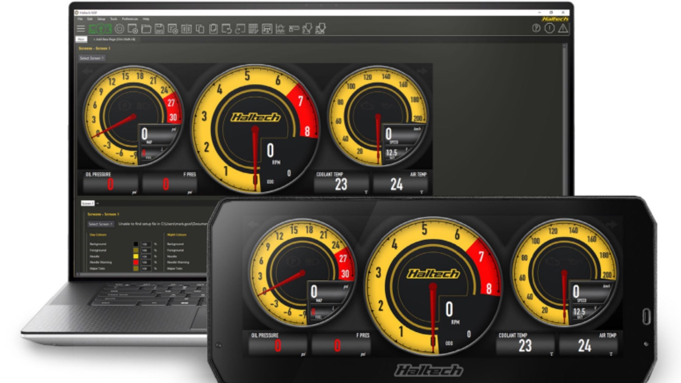 How Can the Haltech uC-10 Digital Dash Simplify Monitoring Multiple Engine Parameters?
