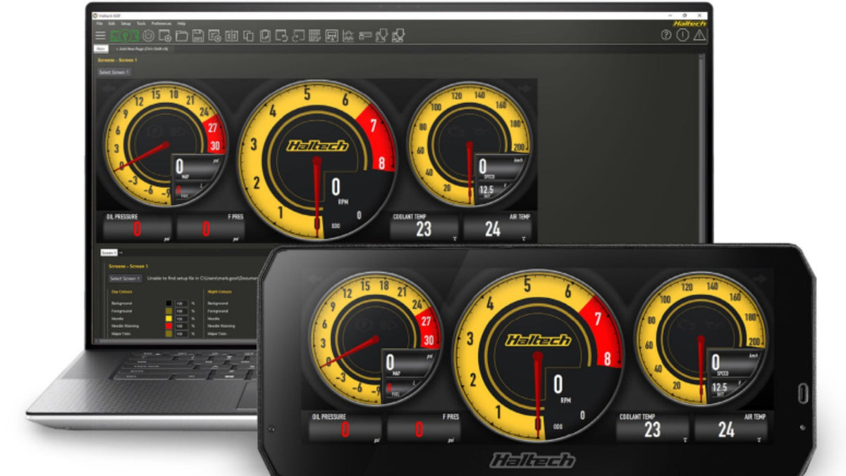 How Can the Haltech uC-10 Digital Dash Simplify Monitoring Multiple Engine Parameters?