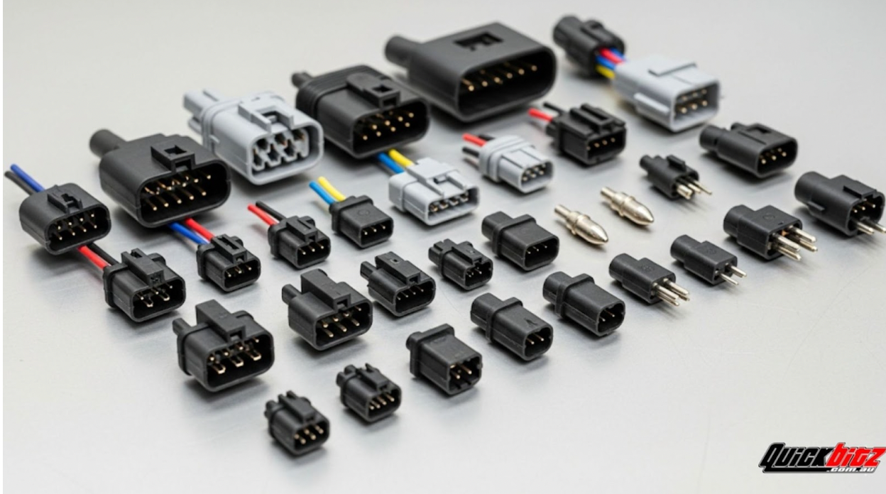 What are the Most Common Types of Automotive Electrical Connectors?