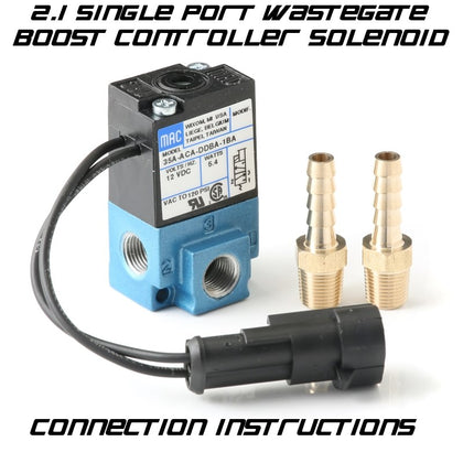 2.1 Single Port WG Boost Controller Solenoid Technical